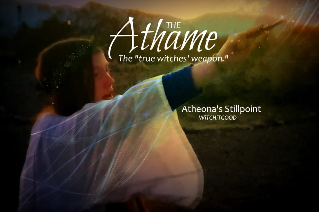 The Athame - Atheona's Stillpoint - Witch It Good