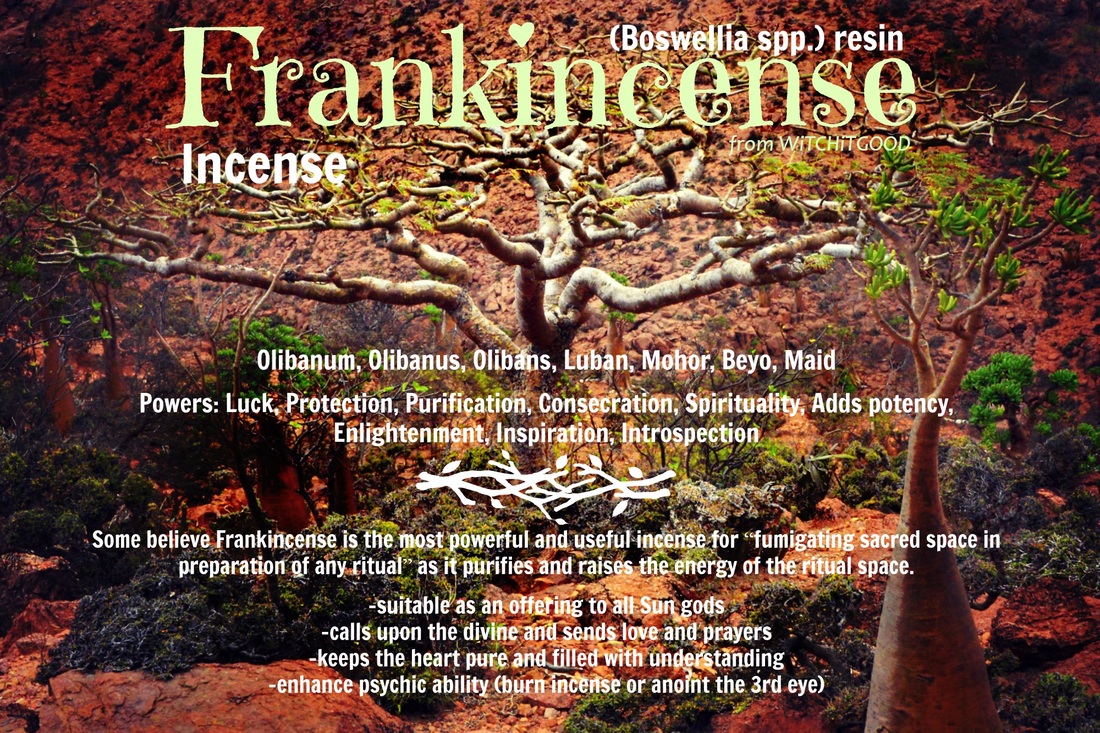 The Magic of Frankincense - Witch Ot Good